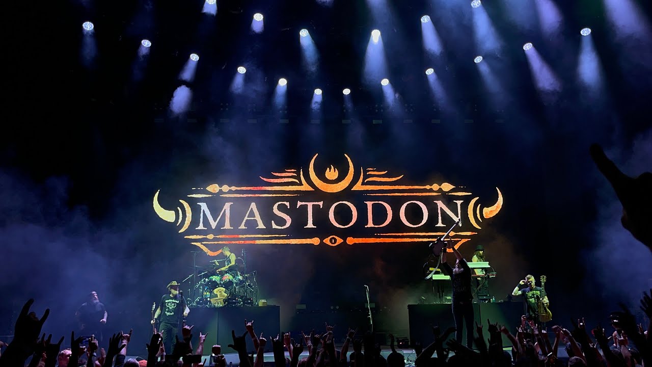 Mastodon live in concert